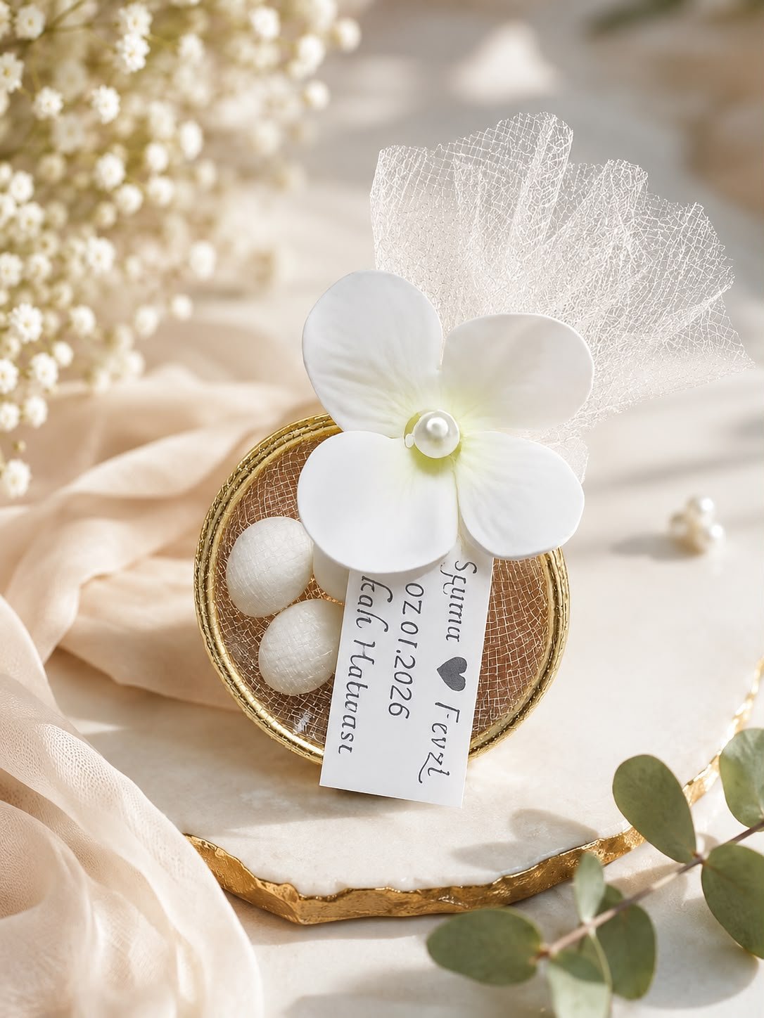 Model 1 Ankara Nikah Şekeri